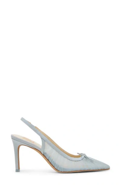 Dolce Vita Yela Slingback Pointed Toe Pump In Blue