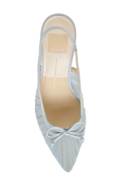 Dolce Vita Yela Slingback Pointed Toe Pump In Blue