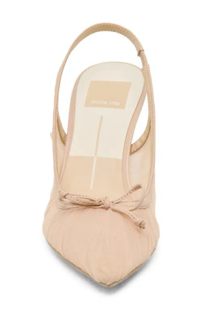 Dolce Vita Yela Mesh Slingback Heels