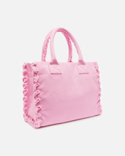 Pinko Zip Fastening Tote In Pink