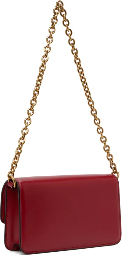 Valentino Garavani Red Leather Crossbody Bag