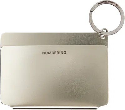 Numbering Silver #1010 Keychain