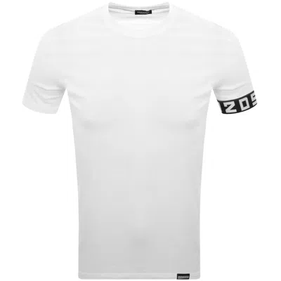 Dsquared2 Mens Technicolor T-shirt In White In White