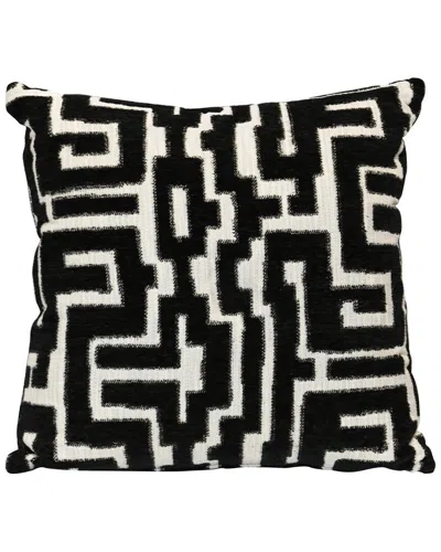 Harp & Finial Santorini Pepper Pillow With Down Feather Insert