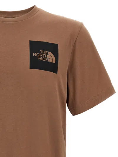 The North Face Men Brown Logo Print T-shirt, Xxl Luxury T-shirts For Men Darveys