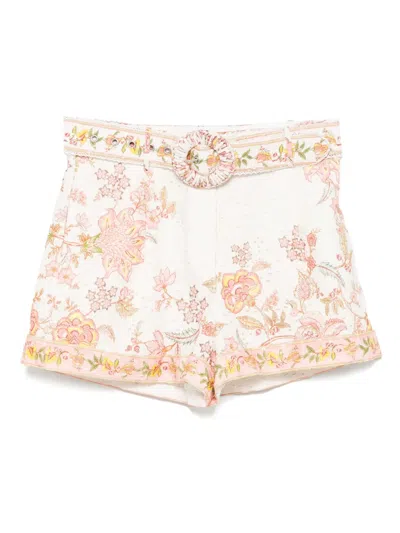 Hemant & Nandita Shorts With Buckle Belt