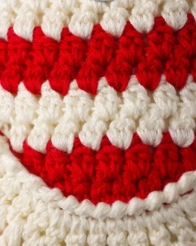 Prada Embroidered Crochet Loafers In Multi