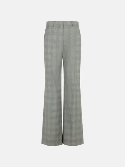 Sportmax 'batun' Beige Virgin Wool Pants In Grey