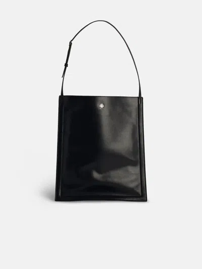Bally 'beckett Sac' Black Leather Bag