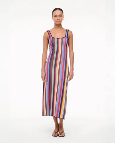 Staud Katie Dress Market Stripe