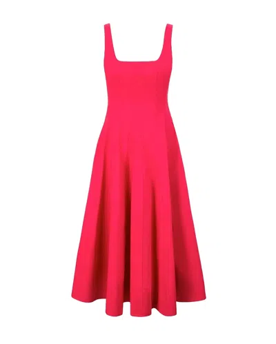 Staud Sleeveless Wells Midi Dress