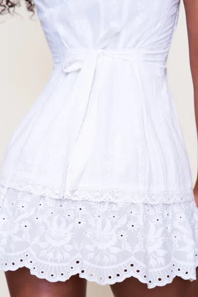 Danielle Guizio Ny Aylin Eyelet Dress