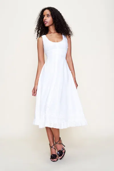 Danielle Guizio Ny Florrie Eyelet Dress