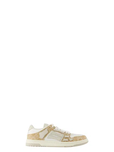 Amiri Ma Quad Skel Top Low Sneakers