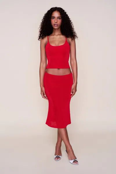 Danielle Guizio Ny Selene Midi Skirt