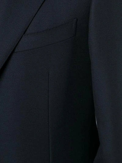 Shop Al Duca D'aosta Buttoned Single Breasted Blazer In Black
