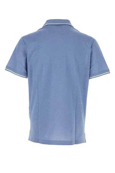 Paul & Shark Light Blue Short Sleeves Polo