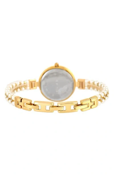 Danecraft Womens Gold Tone Bracelet Watch Dc11813g-42-e27