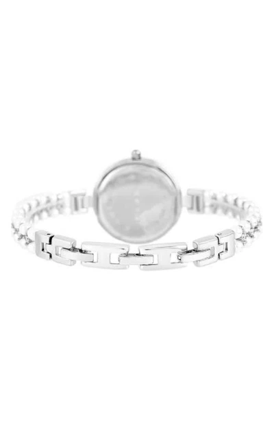 Danecraft Womens Silver Tone Bracelet Watch Dc11813s-42-e28