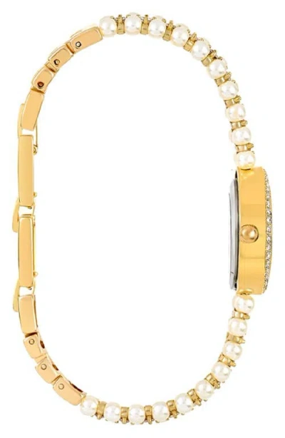 Danecraft Womens Gold Tone Bracelet Watch Dc09388g-42-e28