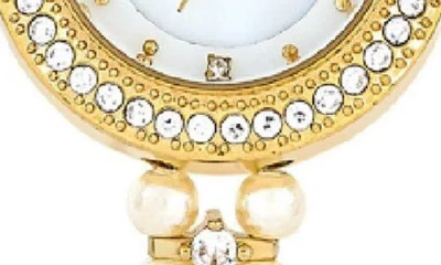 Danecraft Womens Gold Tone Bracelet Watch Dc09388g-42-e28