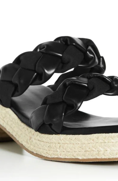City Chic Roxy Platform Sandal In Black