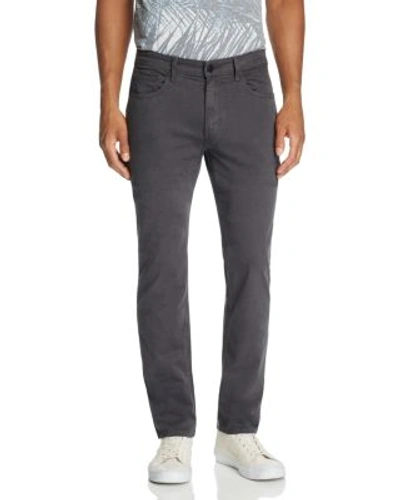Shop Paige Federal Slim Fit Jeans In Soot