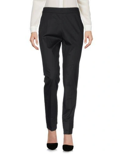 Shop Cedric Charlier Casual Pants In Black