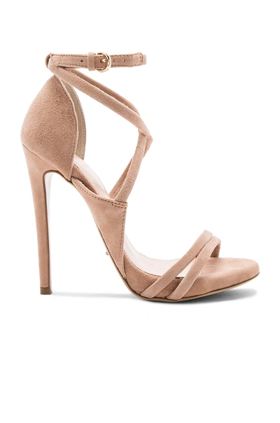 Tony Bianco Alita Heel In Blush Kid Suede