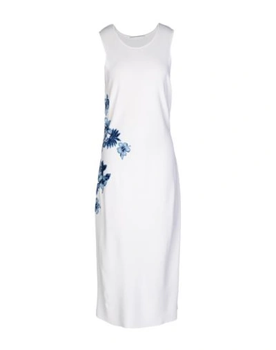 Ermanno Scervino Midi Dress In White