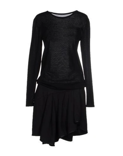 Shop Jay Ahr Knee-length Dress In Black