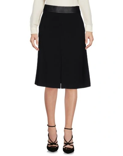 Barbara Bui Knee Length Skirt In Black