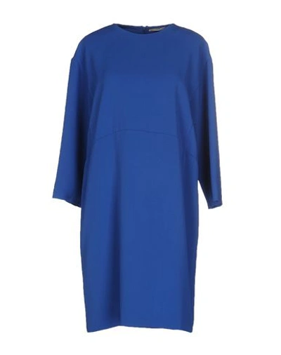 Ermanno Scervino Short Dress In Blue