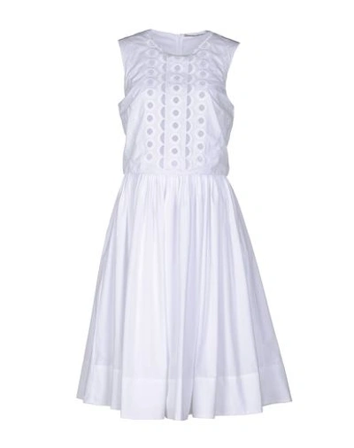 Ermanno Scervino Knee-length Dress In White
