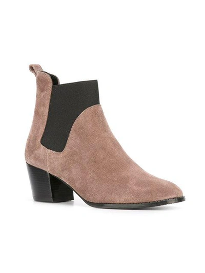 Shop Robert Clergerie 'marty' Boots In Neutrals