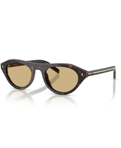 Prada Women's Standard Sunglasses, Pr B15s In Brown