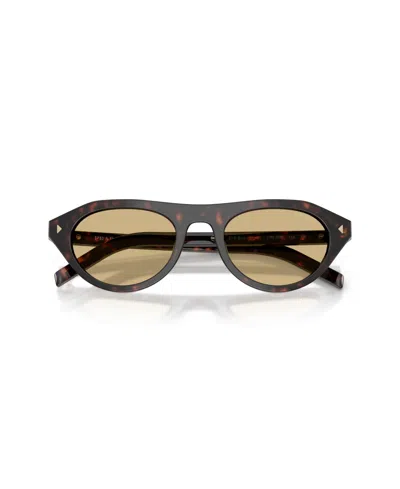 Prada Women's Standard Sunglasses, Pr B15s In Brown