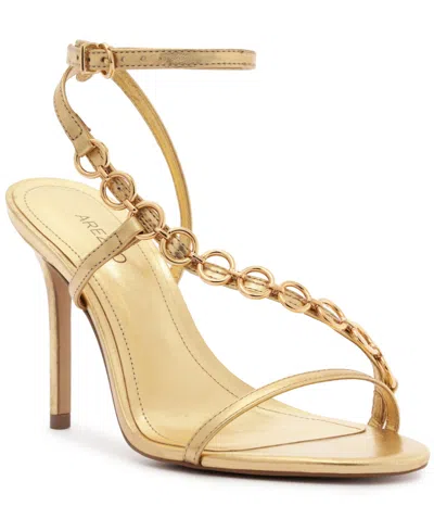 Arezzo Women's Mackenzie High Stiletto Buckle Sandals
