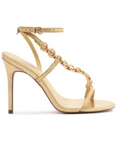 Arezzo Women's Mackenzie High Stiletto Buckle Sandals