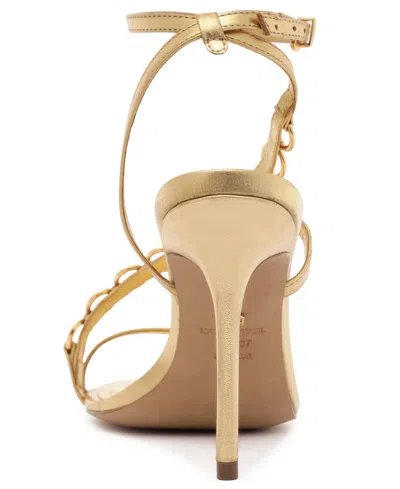 Arezzo Women's Mackenzie High Stiletto Buckle Sandals