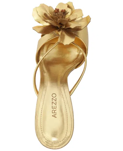 Arezzo Women's Daisy Mid Stiletto Slip-on Sandals