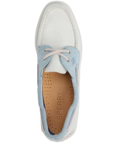 Sperry Authentic Original 2 Eye Boat Shoe In Blue