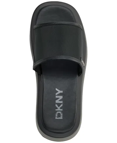Dkny Orion Mesh Platform Slide Sandal
