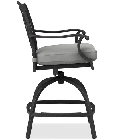 Agio Wythburn Outdoor Firepit Bar Height Bar Stool, Created For Macy's