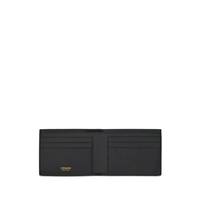 Shop Ferragamo Black Wallets & Pures