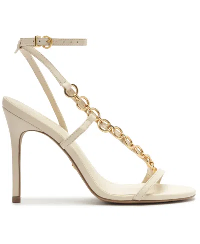 Arezzo Women's Mackenzie High Stiletto Buckle Sandals