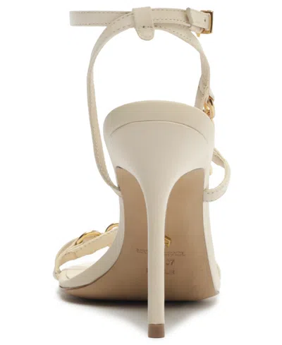 Arezzo Women's Mackenzie High Stiletto Buckle Sandals