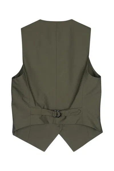 Brunello Cucinelli Tailored Waistcoat Embroidered V-neck