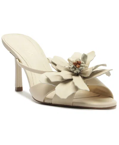Arezzo Women's Daisy Mid Stiletto Slip-on Sandals