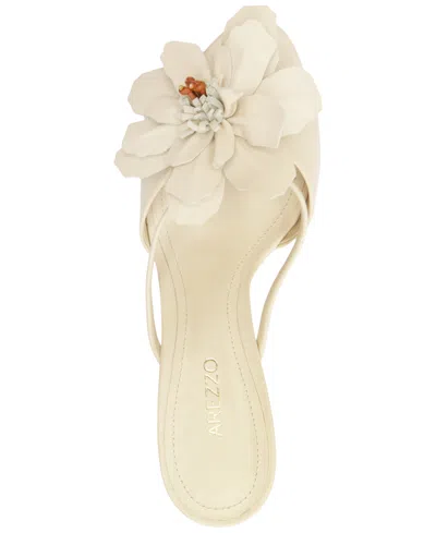 Arezzo Women's Daisy Mid Stiletto Slip-on Sandals